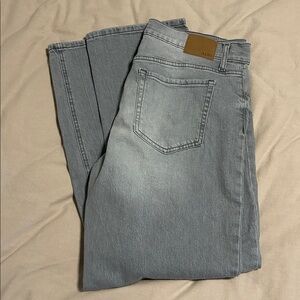 Aeropostale Low Rise Baggy Grey Jeans